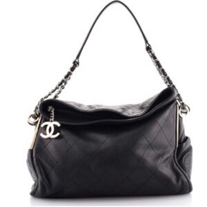 Chanel Lambskin Hobo Purse